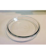 Vintage Glass Pie Plate 9&quot; Round .75 Qt. Baking Dish Made In U.S.A. - £7.00 GBP