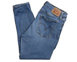 Levis Wedgie Skinny Button Fly Denim Blue Jeans Women Sz 31 (31x26) Levi&#39;s - £14.02 GBP