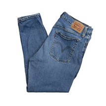 Levis Wedgie Skinny Button Fly Denim Blue Jeans Women Sz 31 (31x26) Levi&#39;s - £13.88 GBP