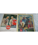 1951 VTG Coke Coca Cola Soda Magazine Ad Lot of 2 - €8,59 EUR