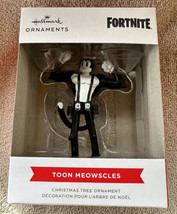 2022 Hallmark Fortnite Toon Meowscles Christmas Ornament NEW IN BOX Epic Games - £14.95 GBP