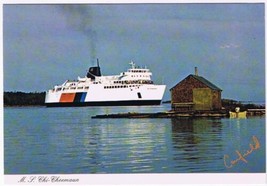 Postcard M S Chi-Cheemaun Big Canoe Ferry Old Fishing Shack Manitoulin Ontario - £3.86 GBP