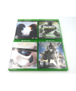 XBox One Game Lot of 4 - COD, Destiny, Halo 5, Star Wars Battlefront w/ ... - £11.57 GBP