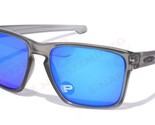 Oakley SLIVER XL POLARIZED Sunglasses OO9341-03 Grey Ink W/ Sapphire Iri... - £58.37 GBP