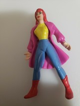 Spider-Man Mary Jane Watson 3.5” PVC Action Figure Marvel Comics 1995 - £6.58 GBP