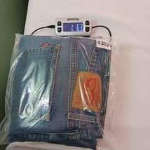 Levi's 505 Straight Regular Fit Men's Blue Denim Cotton Jeans Size (34×32) image 9