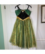 Disney Store Frozen Princess Anna Deluxe Coronation Costume Sz 9/10 - $47.93 CAD