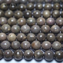 wholesale (1 strand) natural 10-10.5mm Australia black opal smooth round gem sto - £38.02 GBP
