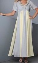 Mother of Bride Groom Wedding Gown evening holiday dress plus size 2X  3X 4X 5X - £88.46 GBP