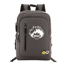 My Hero Academia Midoriya Izuku Deku Backpack Studen Schoolbag Travel Laptop Bag - $30.99