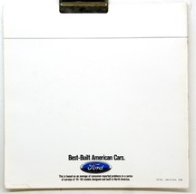 1990	Ford Thunderbird Advertising Dealer Sales Brochure	4601 - $7.43