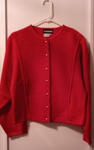 Pre Owned Women’s Red Potomac Collection Dress Sweater (M) - $19.80