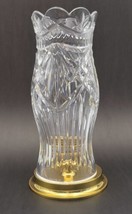 Waterford Crystal &#39;America&#39;s Heritage&#39; Thomas Jefferson Hurricane Lamp 12&quot; - $192.60