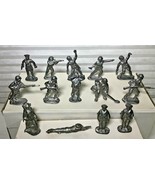 Soldiers Cast Aluminum  Lot Vintage.  lot of 14 cast - $34.02 CAD