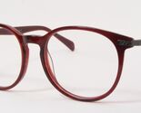 Sunoptic SO AC39F Weinrot/Rotguss Einzigartig Brille Brillengestell 50-1... - $56.42
