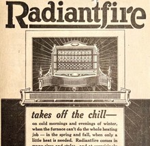 Boston Consolidated Gas Co Radiant Fire Advertisement 1927 Massachusetts... - £30.56 GBP