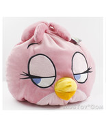 NWT Angry Birds Space Plush Bean Stella Doll Round Fluffy Big Pillow 12x... - £30.25 GBP