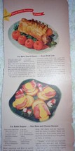 Armour Ideas Make The Most of Meat 1940s Magazine Print Advertisements Art - £3.17 GBP