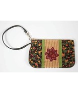 NEW PARISIAN ACCESSORY DESIGN GROUP GIRL WRISTLET PURSE AUTUMN FALL FLOR... - $118.66 MXN