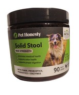 2 X Pet Honesty Solid Stool Max Strength Soft Chews for Dogs 9.5oz 90  C... - £34.88 GBP