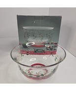 Pfaltzgraff  Winterberry Glass Serve Bowl Christmas Holidays Parties 247... - $33.40 CAD