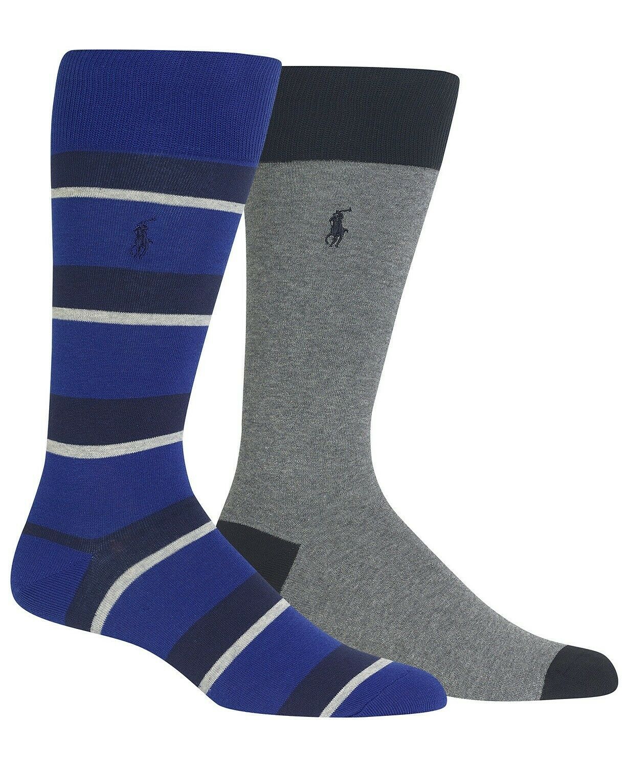 Polo Ralph Lauren Men's 2-Pk. Rugby Stripes Socks - $13.32