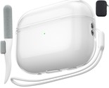 Compatible Airpods Pro 2Nd/1St Generation Case Clear With Cleaner Kit, S... - £11.78 GBP