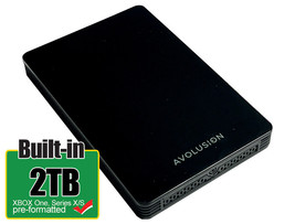 Hd250U3-Z1-Pro 2Tb Usb 3.0 Portable Xbox One Gaming Hard Drive - £100.38 GBP