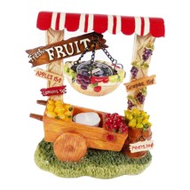 Home Interiors Tart Candle Warmer Fresh Fruit Farm Stand Cart Hanging Ba... - £23.42 GBP