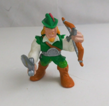 1998 Fisher Price Great Adventures Robin Hood&#39;s Forest Robin Hood 2.5&quot; F... - £7.56 GBP