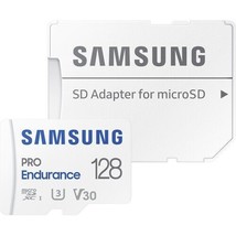 Samsung PRO Endurance 128 GB Class 10/UHS-I (U3) V30 microSDXC - £52.68 GBP