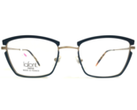 Jean Lafont Eyeglasses Frames FADO 3505 Navy Blue Matte Gold Cat Eye 51-... - $373.78