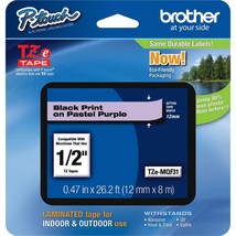 Brother Genuine P-touch TZE-MQF31 Tape, 1/2&quot; (0.47&quot;) Wide Standard Lamin... - £18.87 GBP
