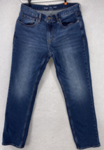 Old Navy Jeans Mens Size 32x32 Blue Denim Classic Straight Built In Flex... - $13.85