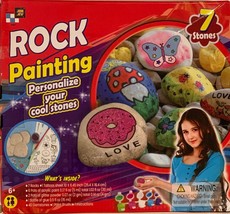 By Diamant Rock Painting Kit, 7 Stones, Age 6+ Years, See Description of... - £14.86 GBP