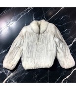 Saga Fox Fur Coat - Large- Jacques Aran Natural Blue Fox Origin Of Finland - $467.11