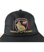 Vintage Operation Desert Storm Hat Snapback Cap Liberate Kuwait Saudia A... - $422.33 MXN