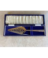 Ancora EPNS England Silver Plated Desert Cake Server In Storage Case - €11,85 EUR