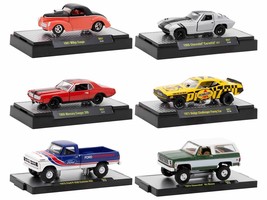 Auto-Thentics 6 piece Set Release 87 IN DISPLAY CASES Limited Edition 1/64 - £56.26 GBP