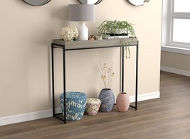 Dark Taupe Safdie And Co Console Table. - £69.48 GBP