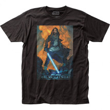 Star Wars Obi-Wan Kenobi Painting T-Shirt Black - £26.16 GBP+