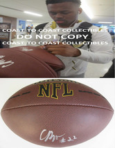 CJ PROSISE SEATTLE SEAHAWKS,NOTRE DAME,SIGNED,AUTOGRAPHED,NFL FOOTBALL,C... - $108.89