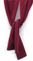 GARNET HILL Favorite Cashmere Scarf Dark Pink 72 x 11 Model #29683 - £18.59 GBP