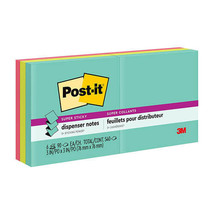 Post-it Super Sticky Pop-up Notes 76x76mm (6pk) - Miami - £23.75 GBP