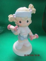 PRECIOUS MOMENTS ENESCO JAPAN FIGURINE LIFE IS SO UPLIFTING ^^ - $459.67 MXN
