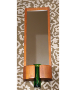 Mid Century Danish Modern Teak Mirror Jacob Hermann For Randers Mobelfabrik - $1,674.42 CAD