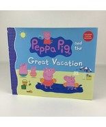 Peppa Pig And The Great Vacation Hardcover Book Coloring Poster Family 2014 - £13.20 GBP