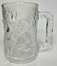 1995 McDonalds Batman Forever DC Comics Robin Clear Glass Mug MS - £7.98 GBP