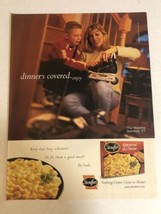 1999 Stouffer’s Macaroni And Cheese Vintage Print Ad pa7 - £6.21 GBP