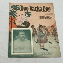 Doo Wacka Doo Sheet Music Paul Whiteman Clarence Gaskill Hula Dancers Cover Art - £2.68 GBP